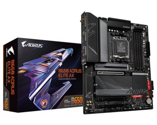 Gigabyte B650 AORUS ELITE AX 1.0 AMD B650 Zócalo AM5 ATX